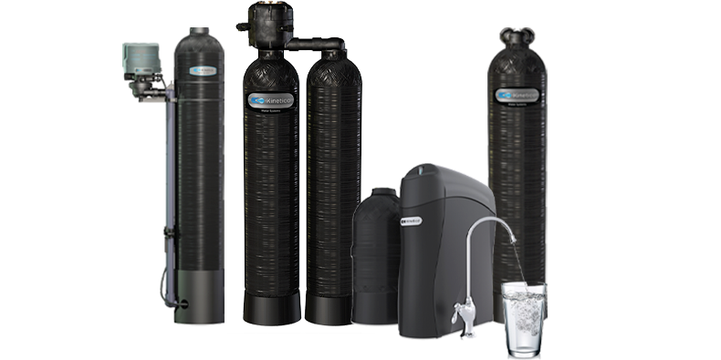 Kinetico water softener, drinking water system and specialty filters