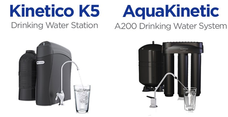 K5 Drinking Water Station and AquaKinetic A200 Drinking Water System